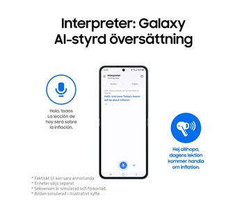 Samsung Galaxy Buds3 Trådlös äkta trådlösa hörlurar silver