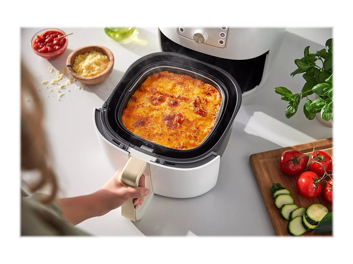 Philips Premium Collection HD9870 Airfryer XXL 2.225kW Vit/pearl