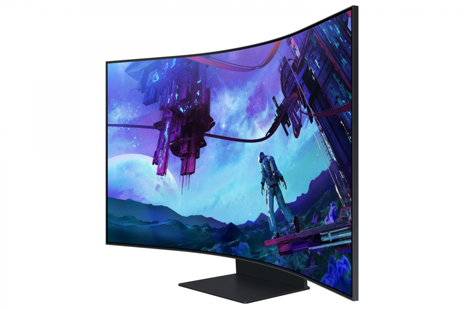 Samsung Odyssey Ark S55CG970NU 55" 3840 x 2160 (4K) HDMI DisplayPort 165Hz Pivotskärm