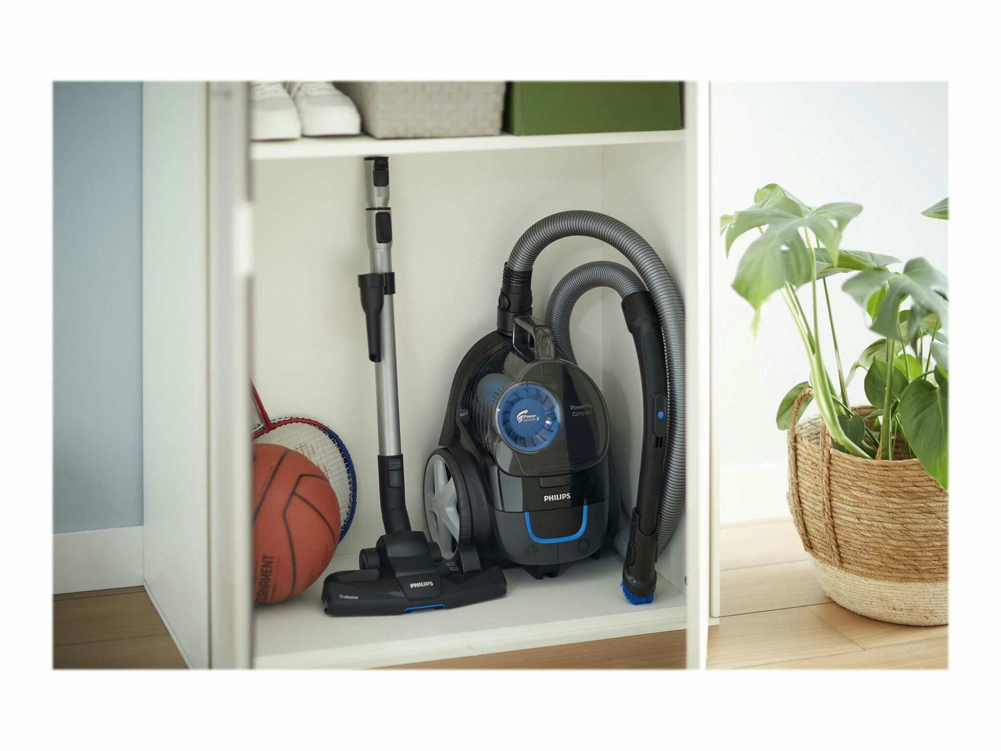Philips PowerPro Compact FC9331 cylinderdammsugare 1.5liter svart