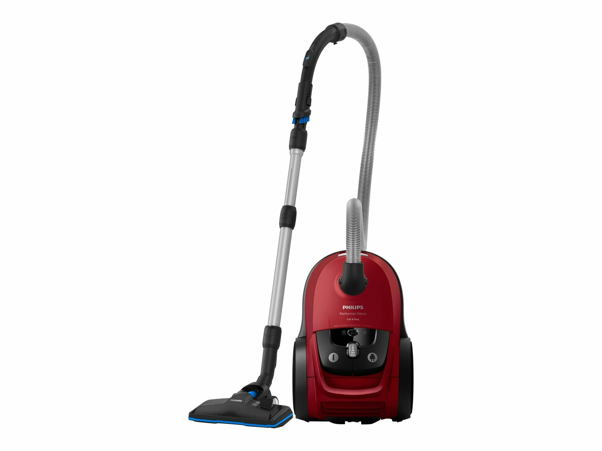 Philips Performer Silent FC8784 cylinderdammsugare 4liter Röd