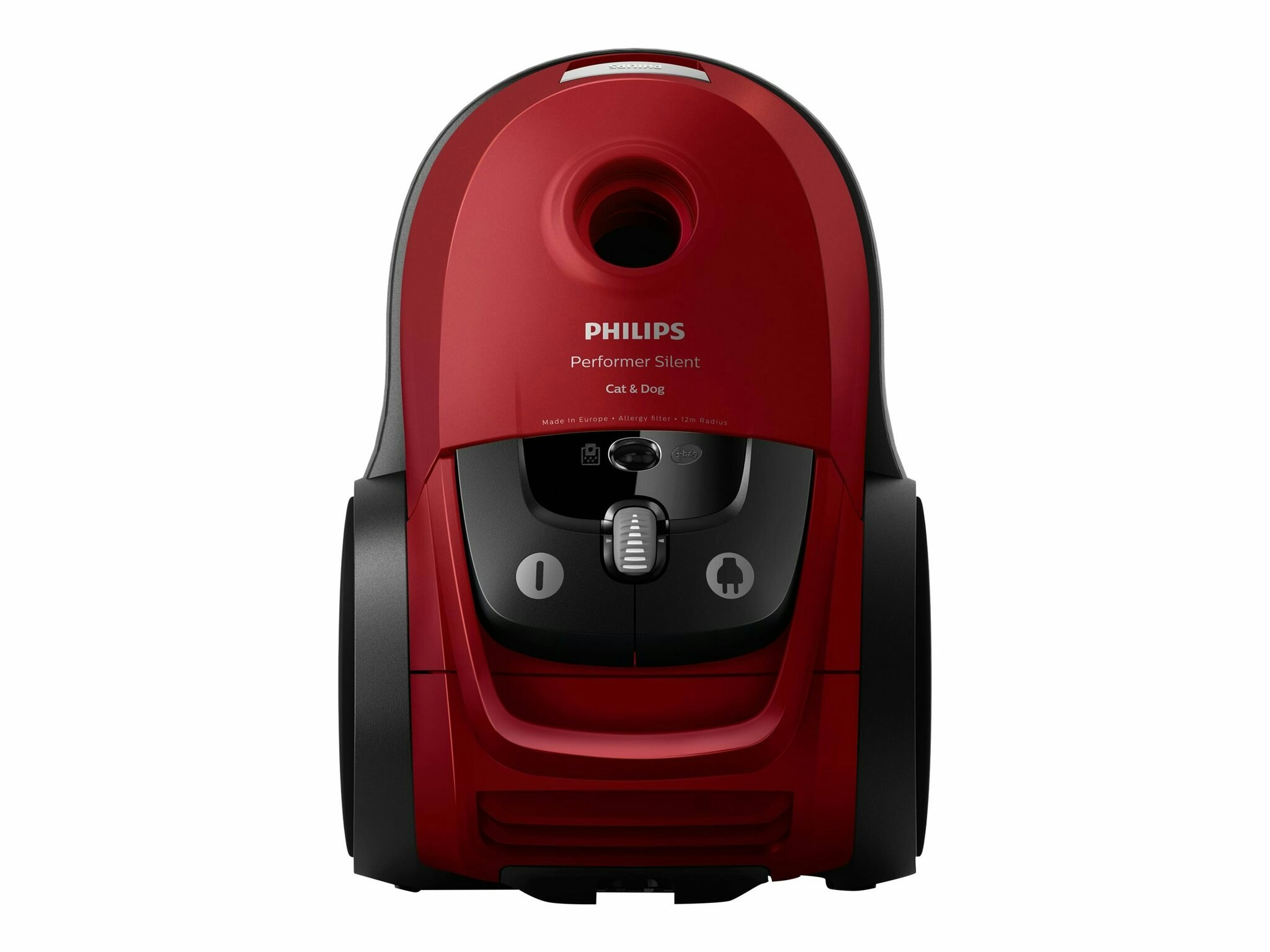 Philips Performer Silent FC8784 cylinderdammsugare 4liter Röd