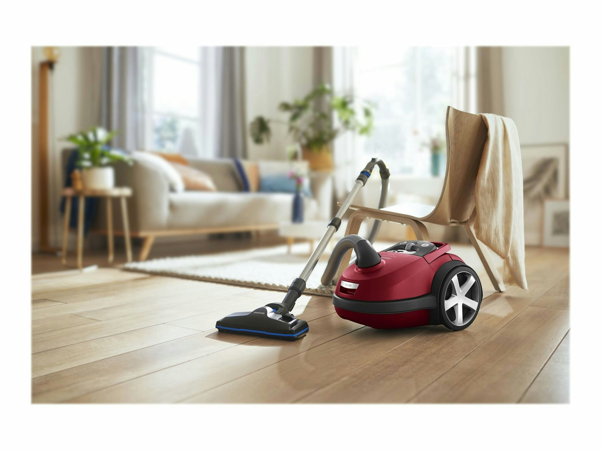 Philips Performer Silent FC8784 cylinderdammsugare 4liter Röd