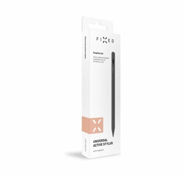 Fixed Graphite Active Stylus Pen universal Alugrå