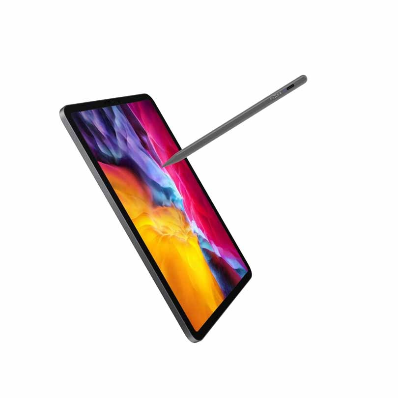 Fixed Graphite Active Stylus Pen universal Alugrå