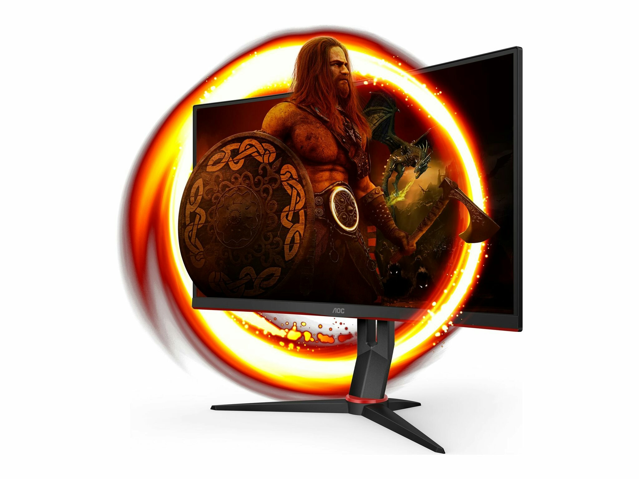 AOC Gaming C27G2ZU/BK 27" 1920 x 1080 (Full HD) HDMI DisplayPort