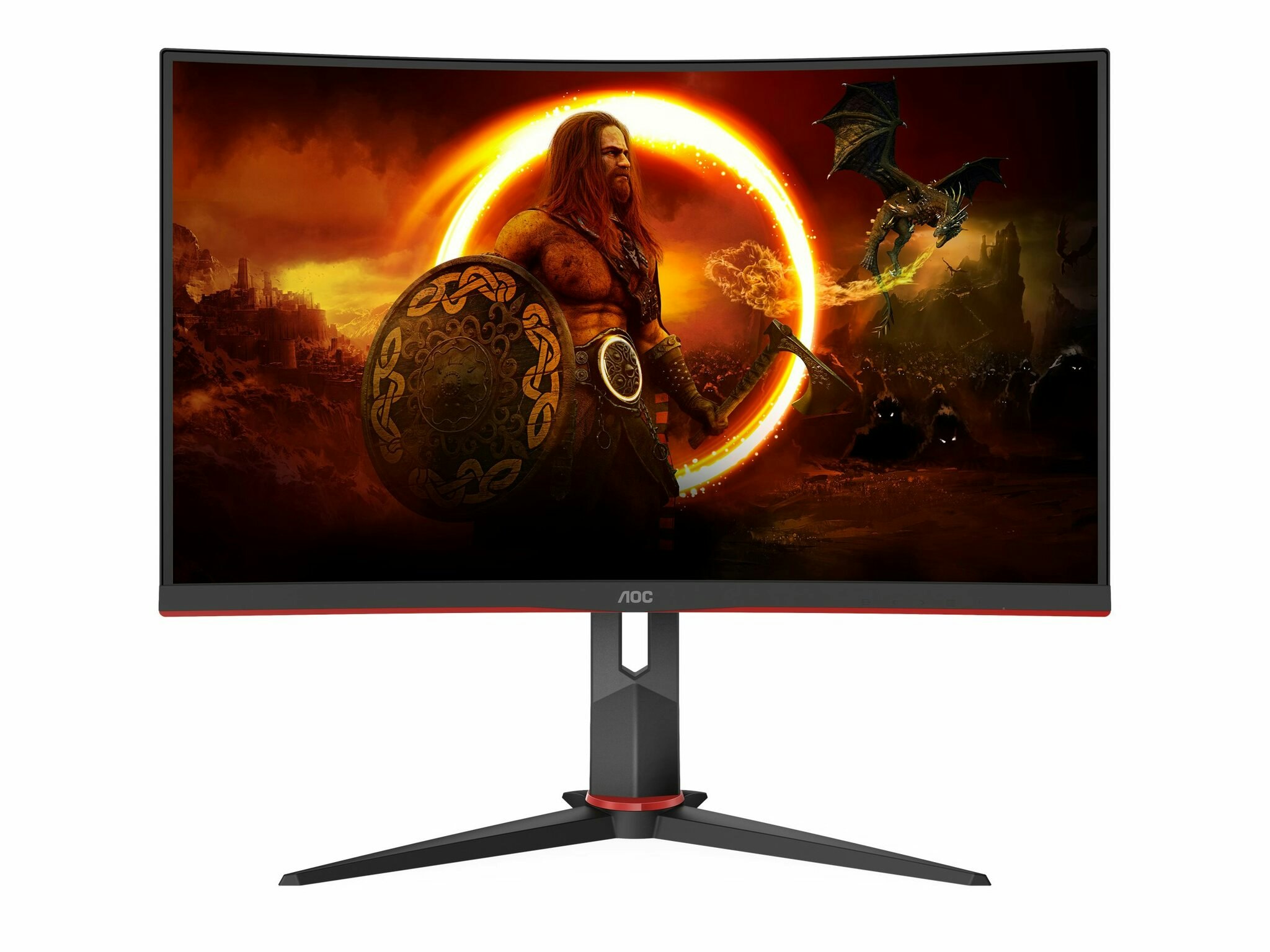 AOC Gaming C27G2ZU/BK 27" 1920 x 1080 (Full HD) HDMI DisplayPort
