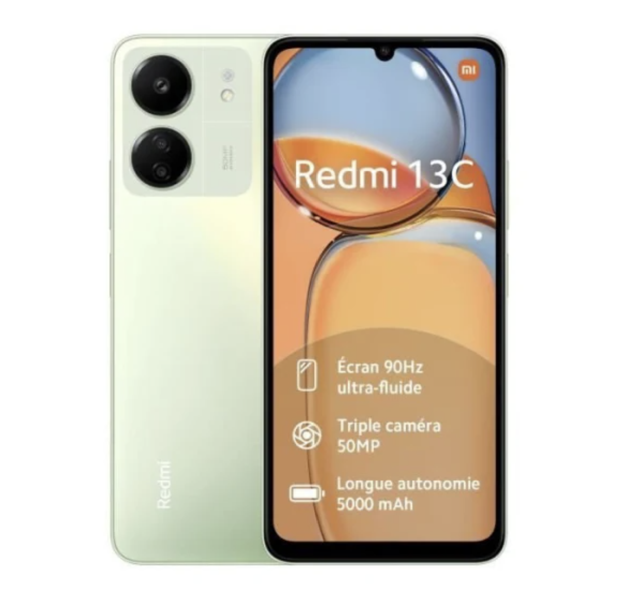 Xiaomi Redmi 13C 256 GB Klövergrön
