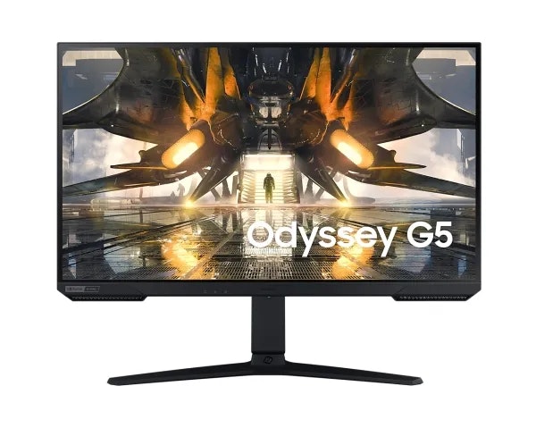 Samsung Odyssey G5 S27AG520PP 27" 2560 x 1440 (2K) HDMI DisplayPort 165Hz Pivotskärm