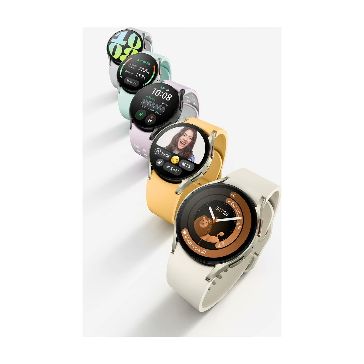 Samsung Galaxy Watch6 44 mm Mörk Grå Smartklocka