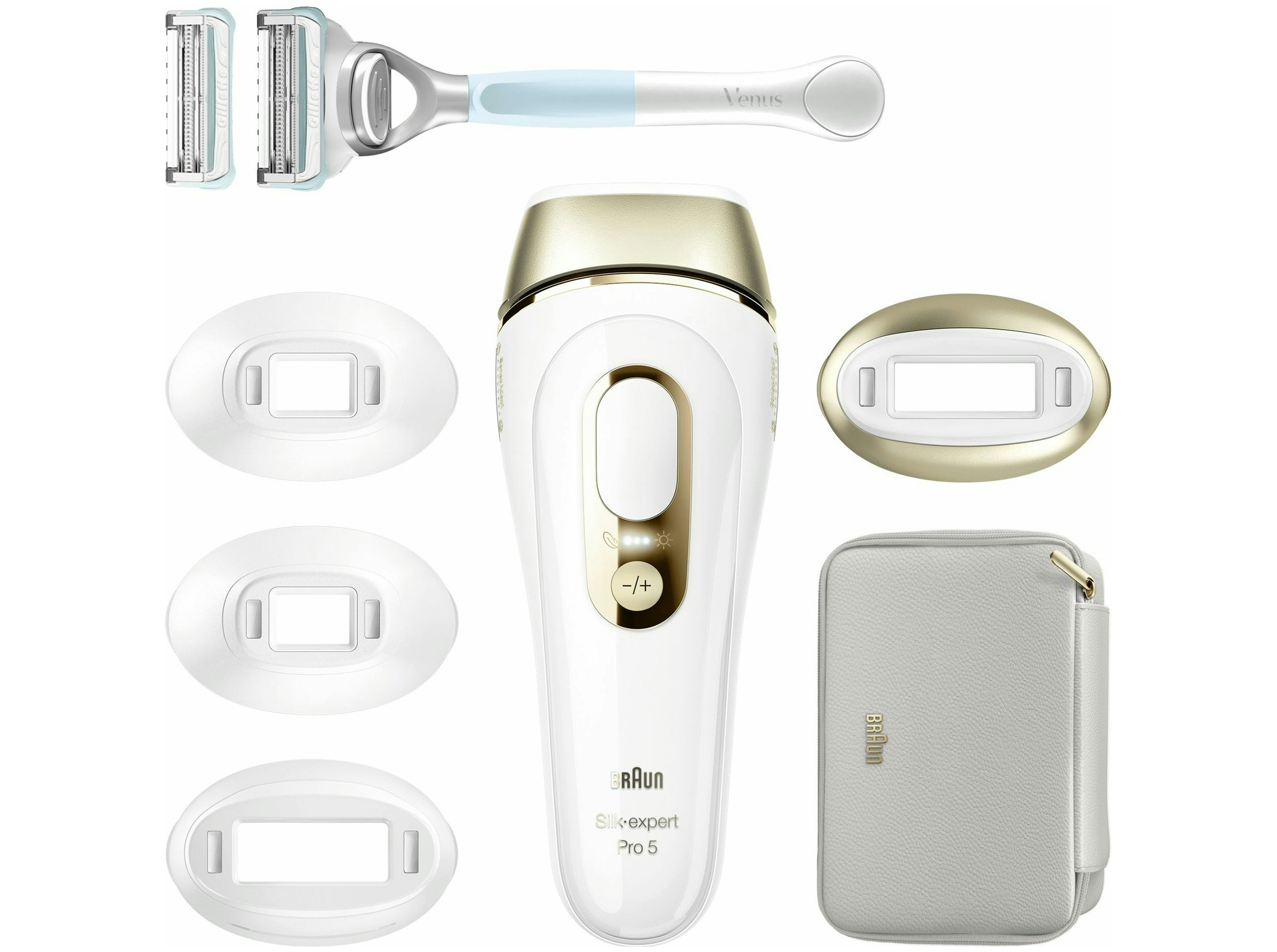 Braun Silk-expert Pro PL5356 Hårborttagningssystem Guld/vit