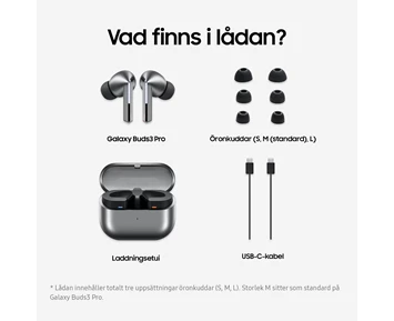 Samsung Galaxy Buds3 Pro silver