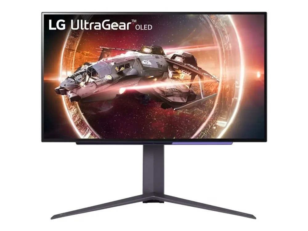 LG UltraGear 27GS95QE-B 27" 2560 x 1440 (2K) HDMI DisplayPort 240Hz Pivotskärm