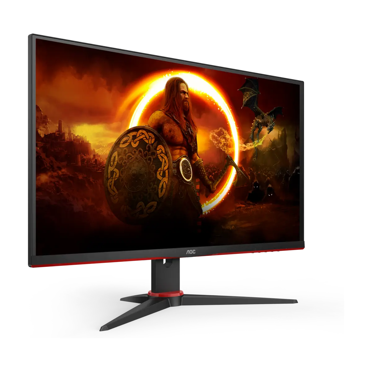 AOC Gaming 24G2SAE/BK 24" 1920 x 1080 Full HD HDMI Gamingskärm