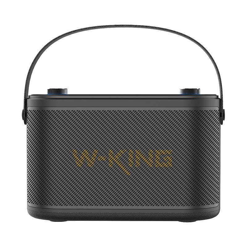 W-KING H10 120W Bluetooth-trådlös högtalare + 2 mikrofoner Svart