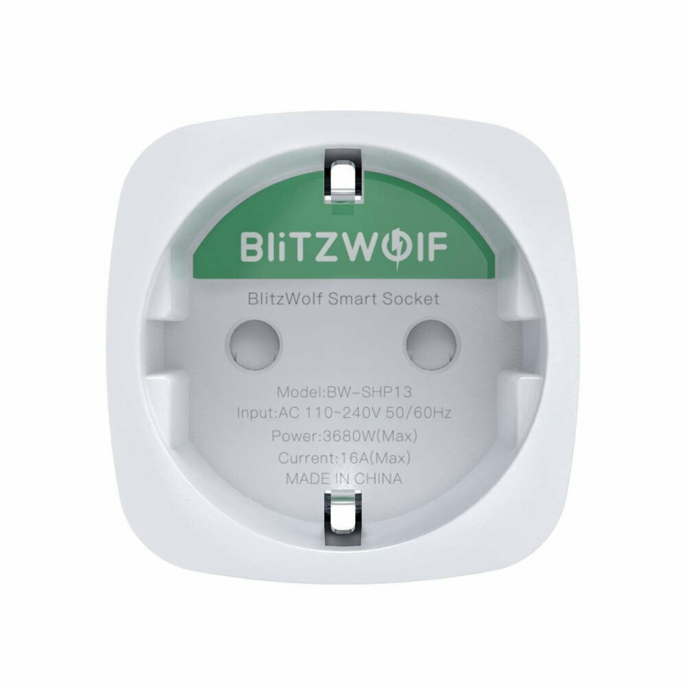 Smart Socket BlitzWolf BW-SHP13, ZigBee, (EU) 3680W