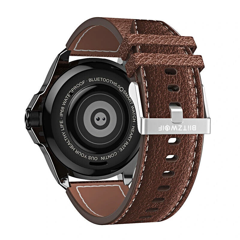 Blitzwolf BW-AT3 Smartwatch Brown leather