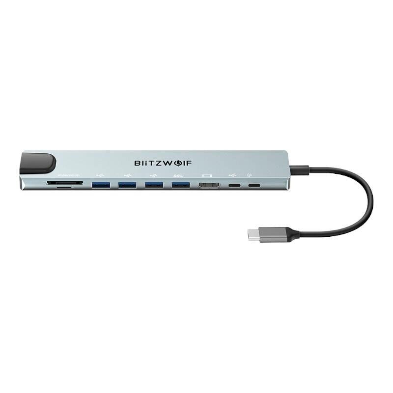 Blitzwolf BW-TH5 10-i-1 USB-C Dockningsstation