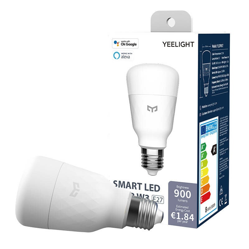 Smart LED-lampa Yeelight Smart Bulb 1S (vit)