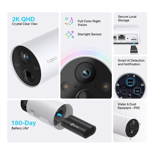 TP-Link Tapo C420 Övervakningskamera