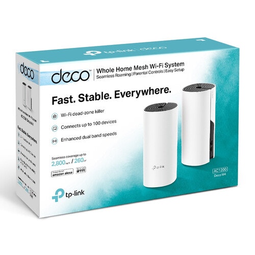 TP-Link Deco M4 (2-pack) Mesh-router