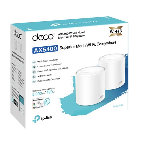 TP-Link Deco X60 Mesh Router Wifi 6