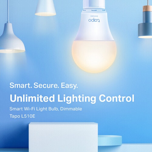 TP-Link Tapo L510E LED E27 8,7W Smart wifi lampa