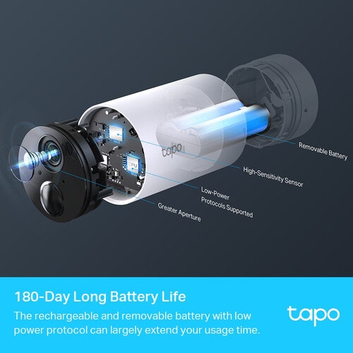 TP-Link Tapo C400S2 Övervakningskamera 2-pack