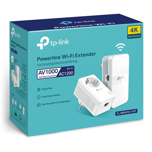 TP-Link TL-WPA7617 KIT PowerLine network adapter