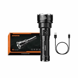 Superfire flashlight R3 P90, 2000lm, USB