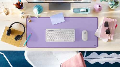 Logitech Desk Mat Studio Series musmatta Grå