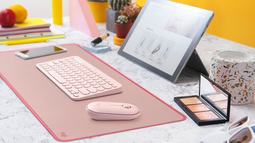 Logitech Desk Mat Studio Series musmatta Grå