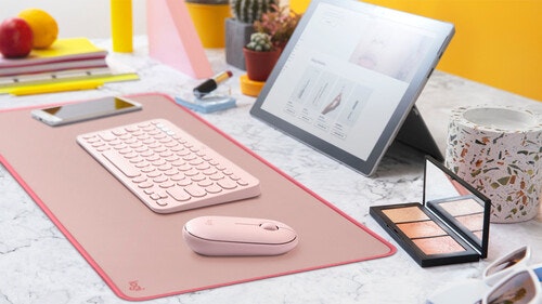 Logitech Desk Mat Studio Series musmatta Rosa