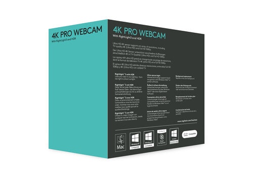 Logitech BRIO Webbkamera 4K Ultra HD