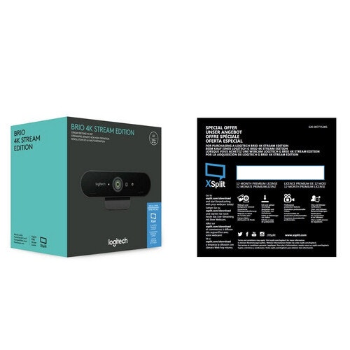 Logitech Brio Stream webcam