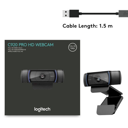 Logitech Hd Pro C920 webcam