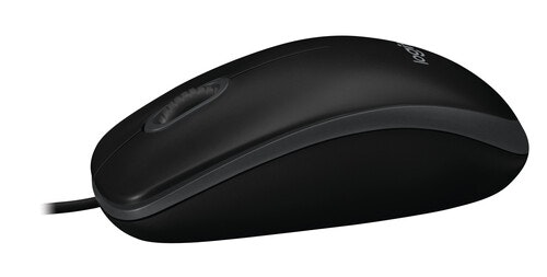 Logitech B100 Optical USB Mouse Black