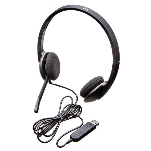 Logitech Stereo Headset H340 black