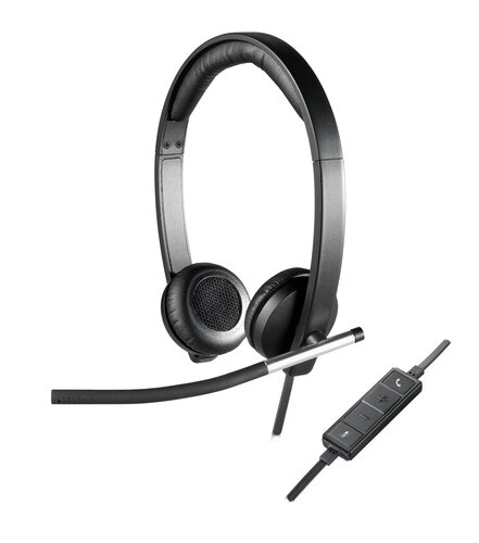 Logitech HS H650e Stereo black