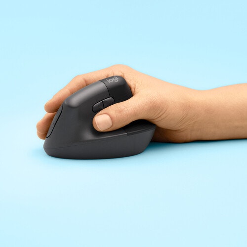 Logitech Lift Vertical Ergonomic Mouse GRAPHITE