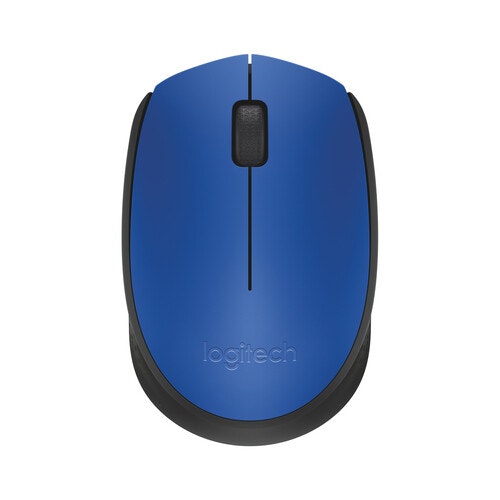 Logitech M171 Trådlös Mus Svart och Blå