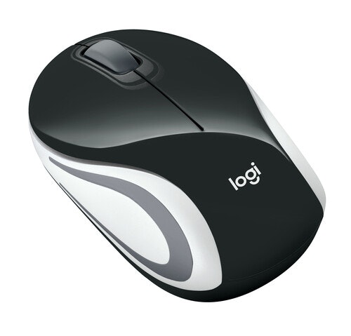 Logitech M187 Mini Mouse Svart