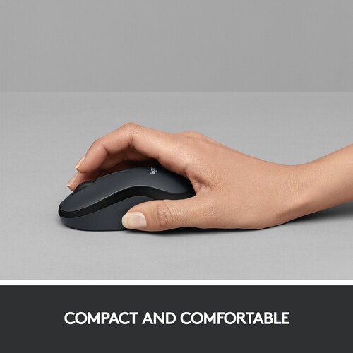 Logitech M220 Silent Mouse Black