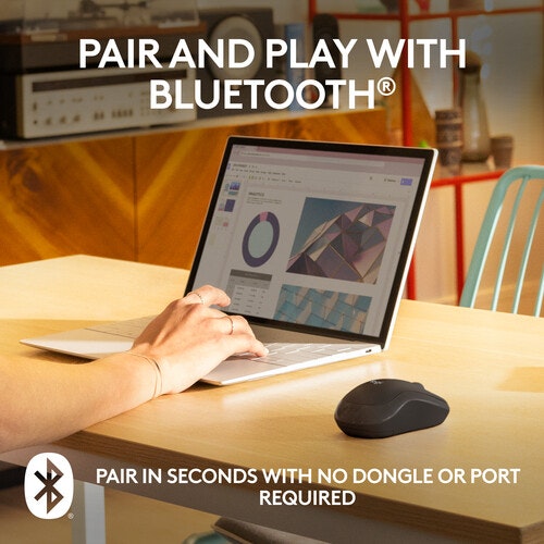 Logitech M240 Silent Mus Grafit