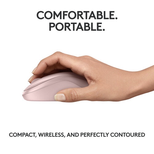 Logitech M240 Silent Mus Pink