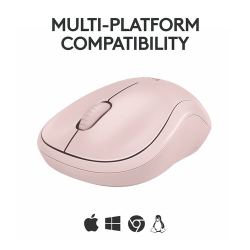 Logitech M240 Silent Mus Pink
