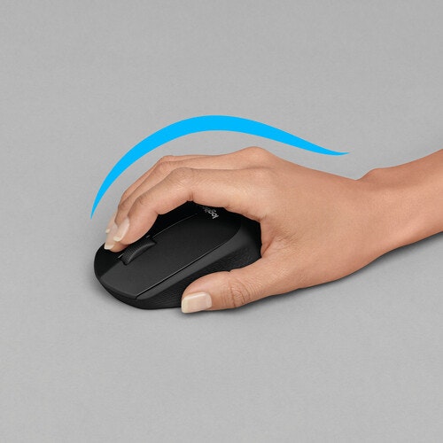 Logitech M330 Silent Plus Mouse Noiseless Black