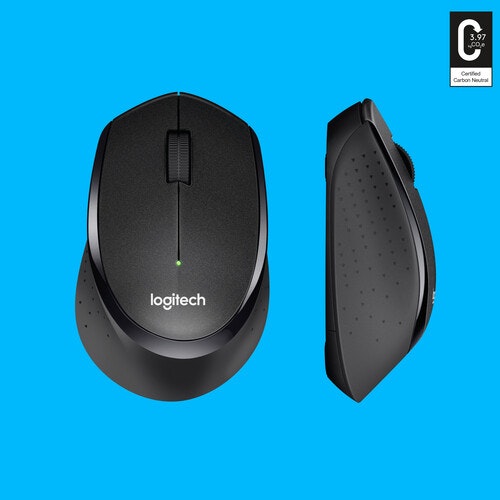 Logitech M330 Silent Plus Mouse Noiseless Black
