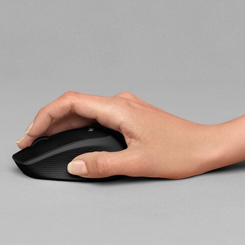 Logitech B330 Silent Plus mouse Black