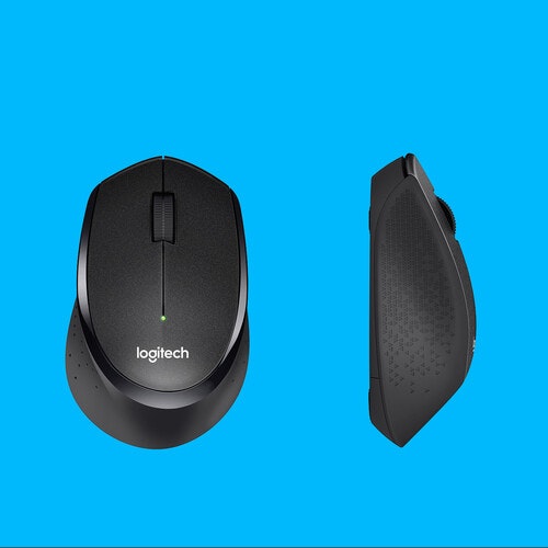 Logitech B330 Silent Plus mouse Black